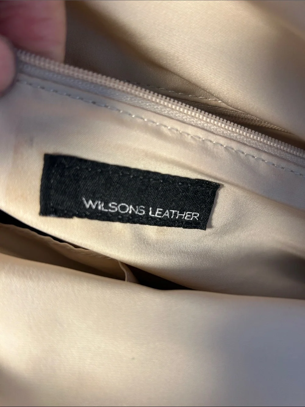 Wilsons Leather structured beige